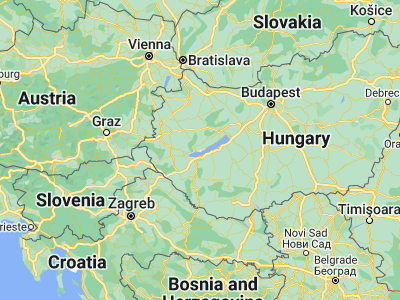 Map showing location of Badacsonytomaj (46.80711, 17.51385)