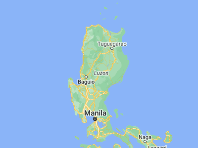 Map showing location of Baggabag B (16.50588, 121.19014)