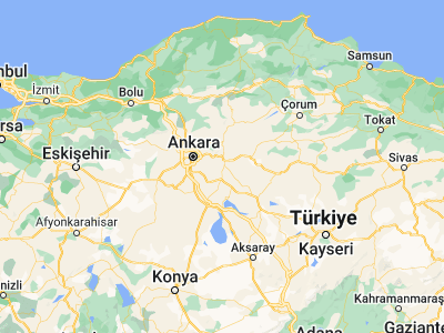 Map showing location of Bahşili (39.80017, 33.43701)