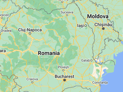 Map showing location of Băile Tuşnad (46.15, 25.85)