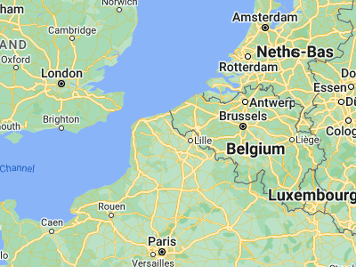 Map showing location of Bailleul (50.73592, 2.73594)