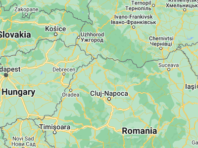 Map showing location of Băiţa de sub Codru (47.53333, 23.15)