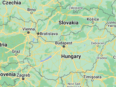 Map showing location of Bajna (47.654, 18.5972)
