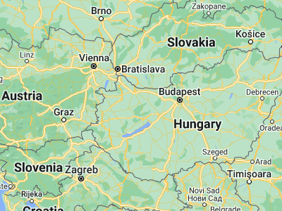 Map showing location of Bakonyszentlászló (47.38901, 17.80321)