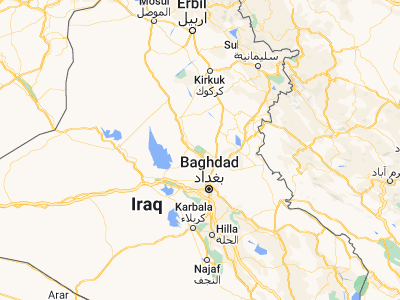 Map showing location of Balad (34.01485, 44.14574)