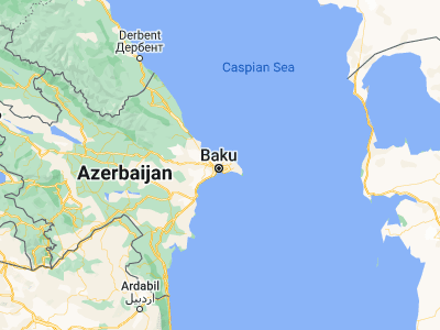 Map showing location of Balakhani (40.46344, 49.91893)