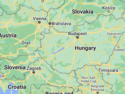 Map showing location of Balatonalmádi (47.03526, 18.02076)