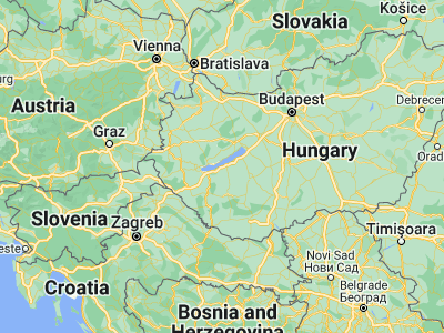 Map showing location of Balatonboglár (46.77525, 17.64414)