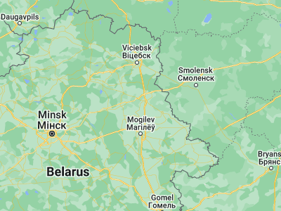 Map showing location of Balbasava (54.4207, 30.2909)