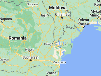 Map showing location of Băleni (45.81667, 27.83333)