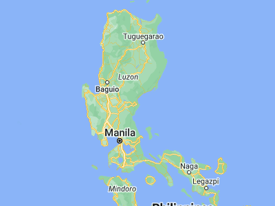 Map showing location of Baler (15.7589, 121.5607)