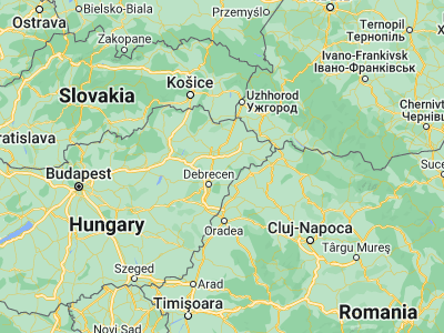 Map showing location of Balkány (47.77066, 21.86314)