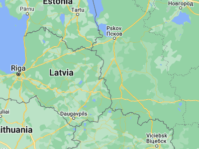 Map showing location of Baltinava (56.95, 27.65)