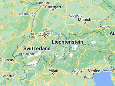 Map showing location of Balzers (47.06667, 9.5)