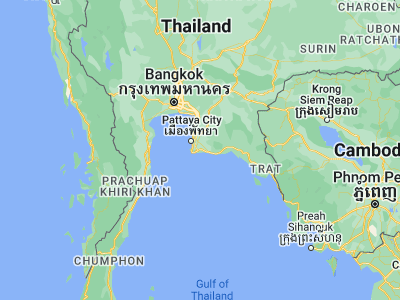 Map showing location of Ban Chang (12.72543, 101.0553)