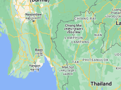 Map showing location of Ban Huai I Huak (18.07861, 98.035)
