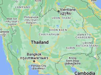 Map showing location of Ban Khwao (15.77772, 101.9072)