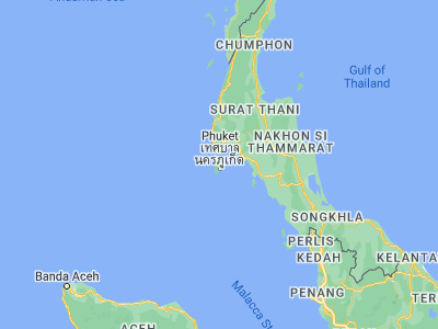 Map showing location of Ban Ko Kaeo (7.93599, 98.39664)