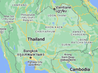 Map showing location of Ban Lueam (15.60916, 102.12928)