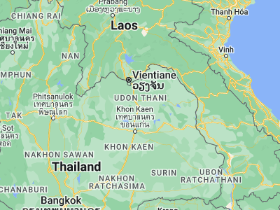 Map showing location of Ban Na Muang (17.23824, 103.00892)