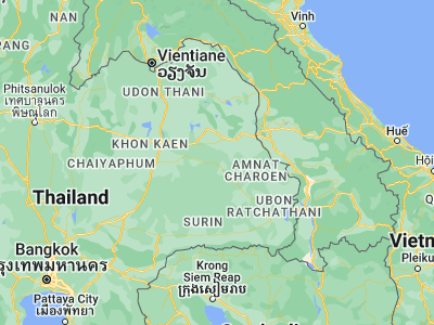 Map showing location of Ban Selaphum (16.01667, 103.95)