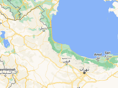 Map showing location of Bandar-e Anzalī (37.47258, 49.4593)