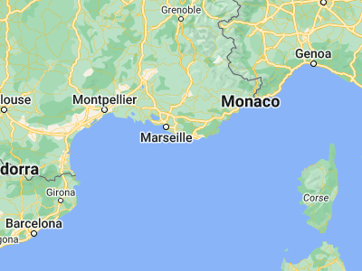 Map showing location of Bandol (43.13709, 5.7316)