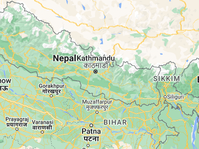 Map showing location of Banepa (27.62979, 85.52138)