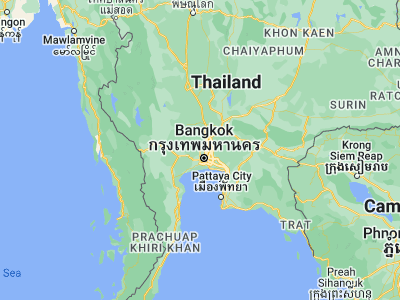 Map showing location of Bang Bua Thong (13.91783, 100.42403)