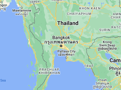 Map showing location of Bang Kruai (13.805, 100.47283)