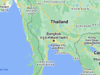 Map showing location of Bang Len (14.02188, 100.17183)