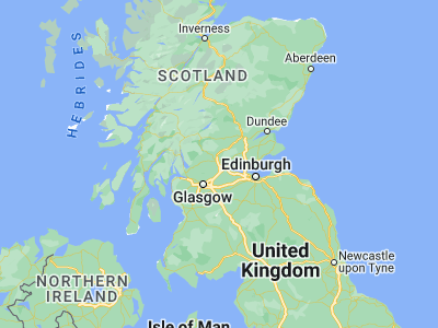 Map showing location of Bannockburn (56.08978, -3.91092)