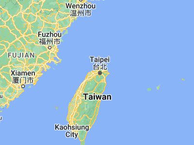 Map showing location of Banqiao (25.01427, 121.46719)