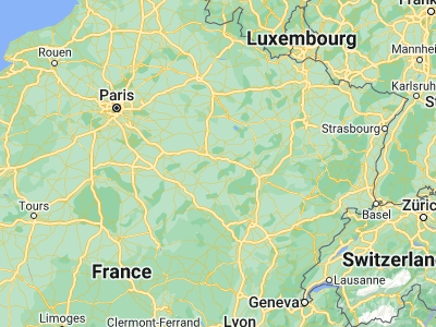 Map showing location of Bar-sur-Seine (48.11294, 4.37656)
