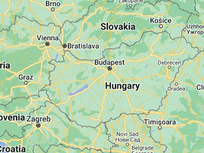 Map showing location of Baracska (47.28225, 18.75854)