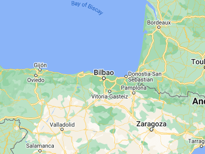 Map showing location of Barakaldo (43.29564, -2.99729)