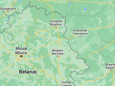 Map showing location of Baran’ (54.4784, 30.3159)