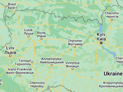Map showing location of Baranovka (50.29691, 27.6622)