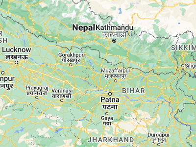 Map showing location of Barauli (26.38149, 84.58724)