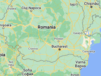 Map showing location of Bărbuleţu (45.13333, 25.3)