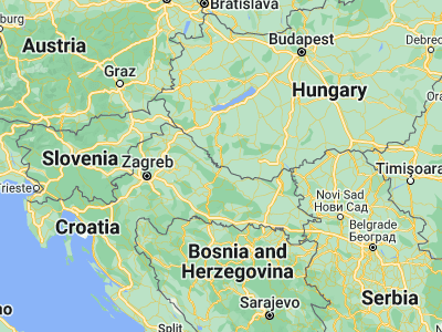 Map showing location of Barcs (45.96, 17.45861)