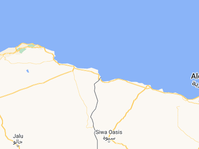 Map showing location of Bardīyah (31.75615, 25.08653)