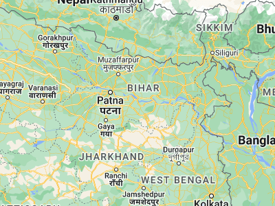 Map showing location of Barhiya (25.28814, 86.02055)
