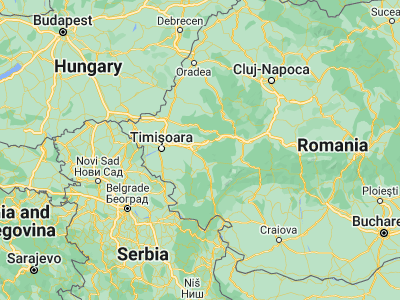 Map showing location of Bârna (45.71667, 22.05)