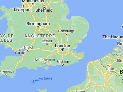 Map showing location of Barnet (51.65, -0.2)