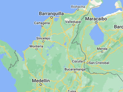 Map showing location of Barranco de Loba (8.94597, -74.10647)