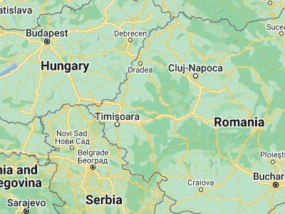 Map showing location of Bârzava (46.11667, 21.98333)
