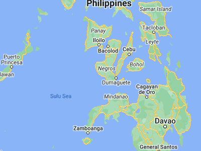 Map showing location of Basay (9.4087, 122.64)