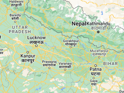 Map showing location of Basti (26.79446, 82.73285)