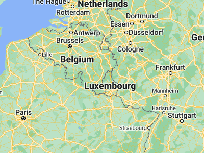 Map showing location of Bastogne (50.00347, 5.71844)